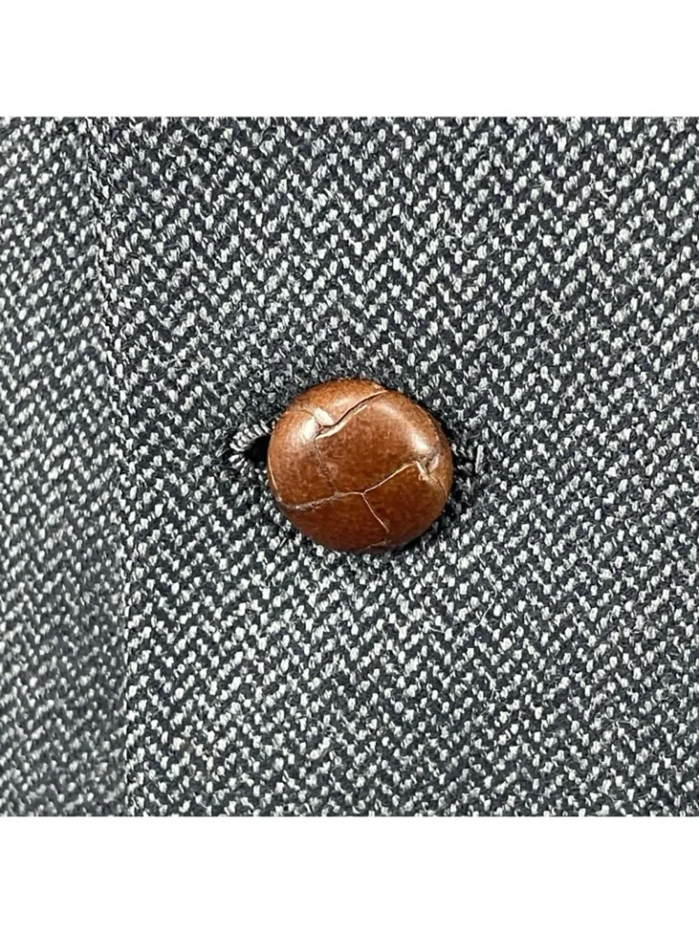 Hickey Freeman Grey Wool 2 Button Vented Blazer Sport Coat USA Made Size 44L